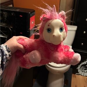 Pink Plush Unicorn with babies!